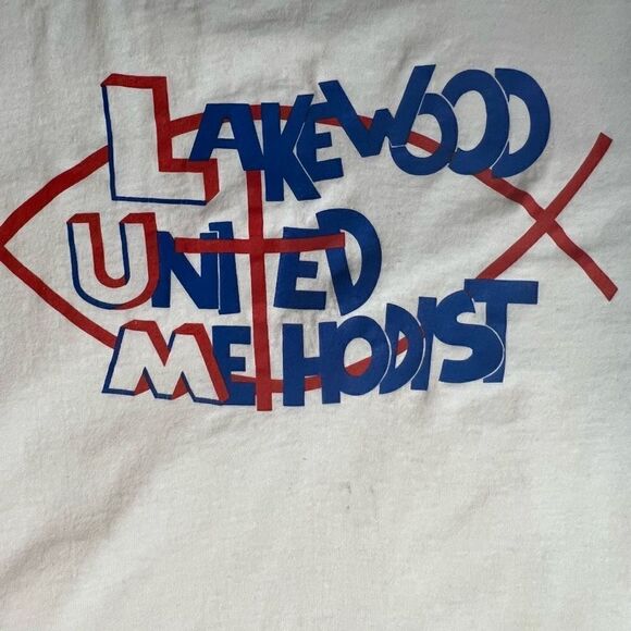 Vintage Lakewood United Methodist Tee - Picture 2 of 4